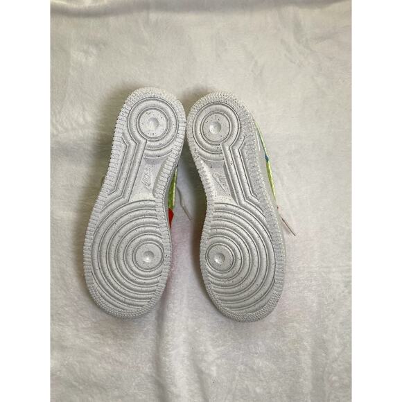 New Nike Air Force 1 Low Hemp Multi-Color (GS) Size 5 - Picture 6 of 8